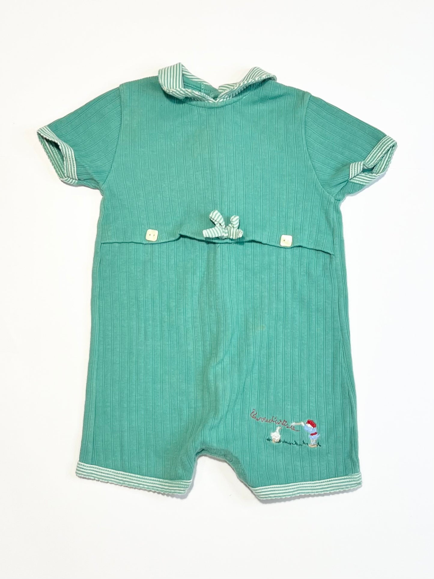 Vintage ribbed romper - Size 1