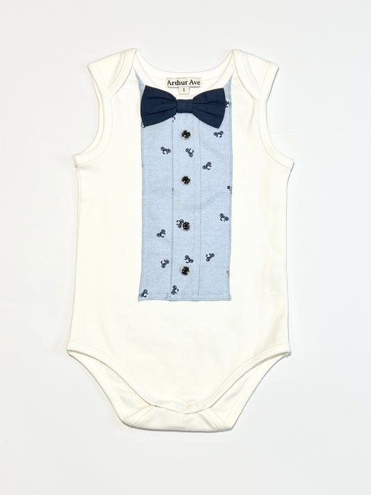 Bow tie bodysuit - Size 1