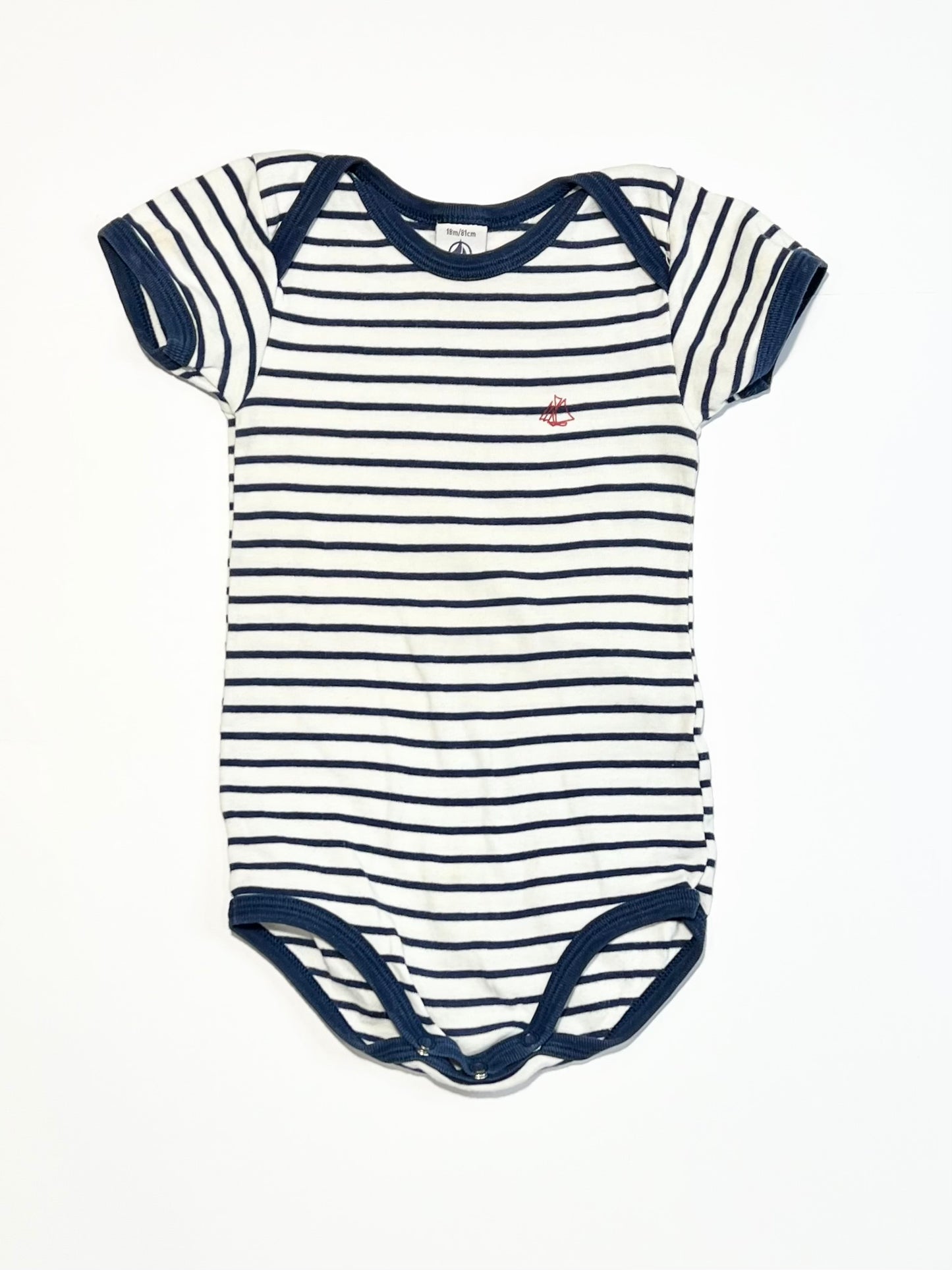 Ribbed striped bodysuit - Size 1