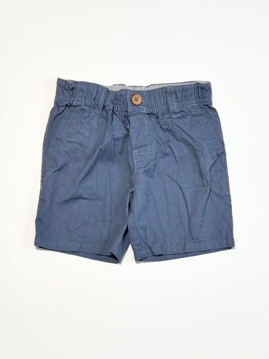 Blue woven shorts - Size 1