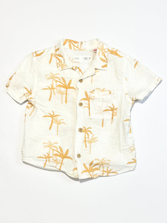 Woven palms shirt - Size 1