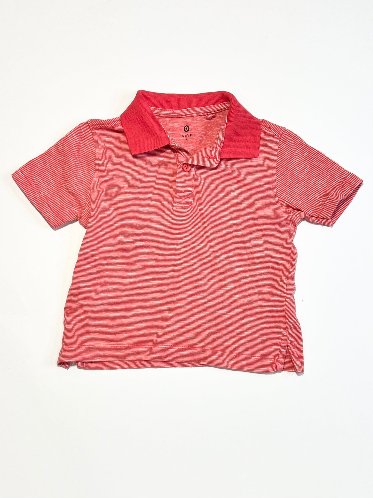 Red polo shirt - Size 1