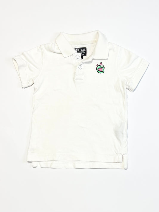 White polo shirt - Size 1