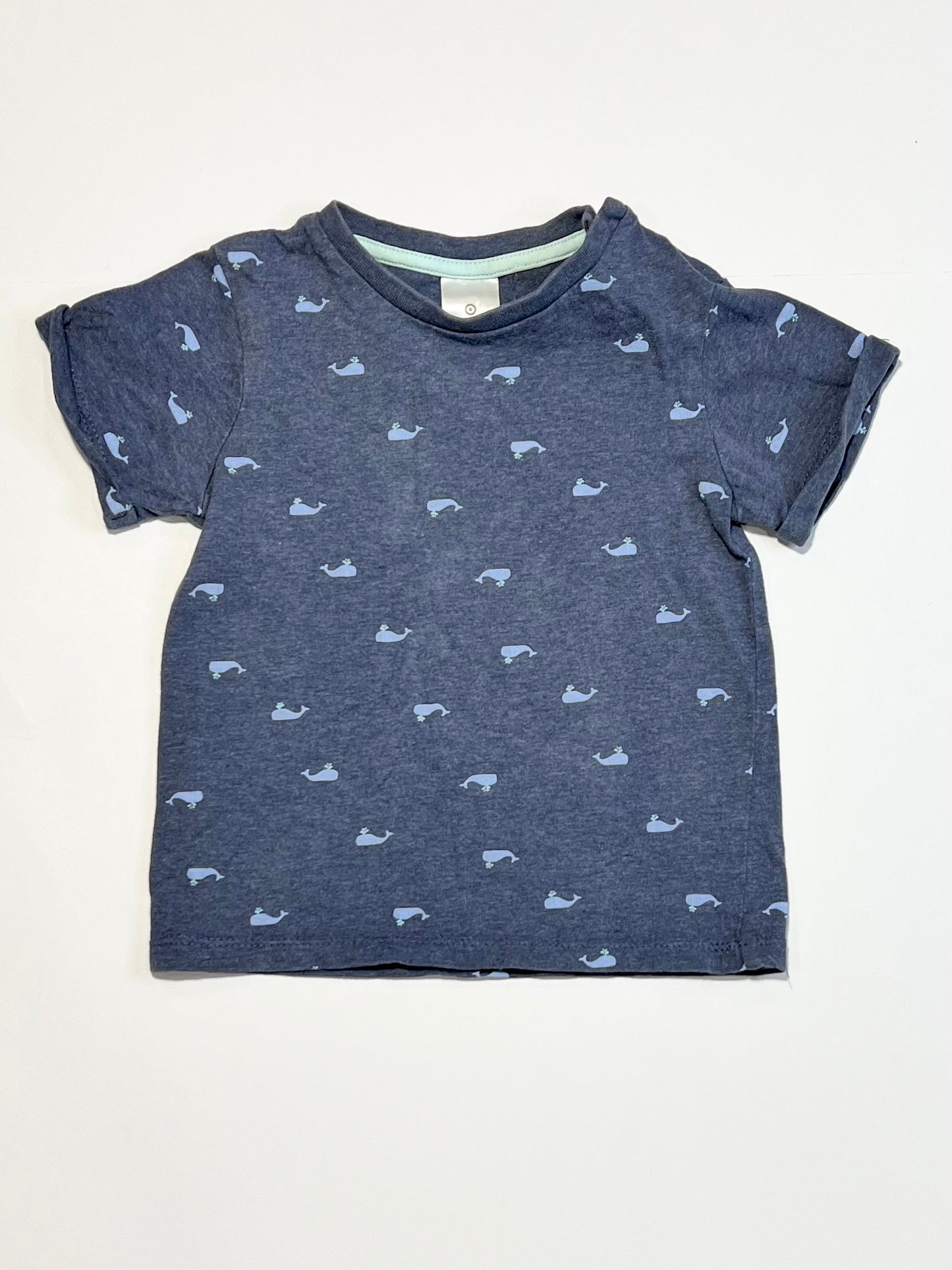 Blue whale tee - Size 1