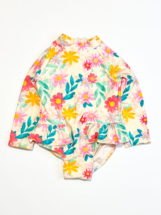 Floral one-piece - Size 1