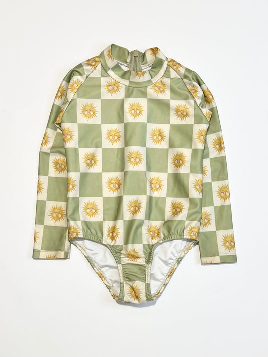Checkered sun surf suit - Size 1