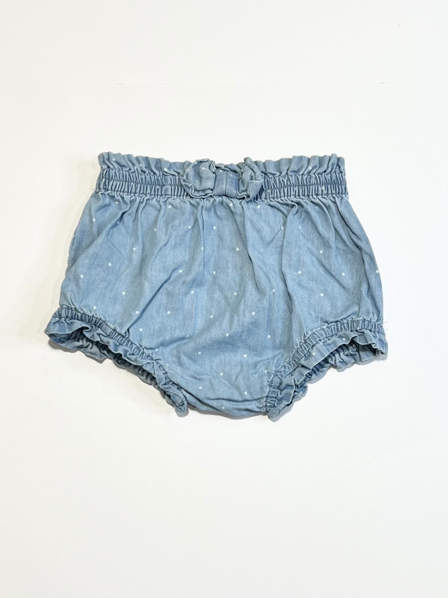 Spotty chambray bloomers - Size 1