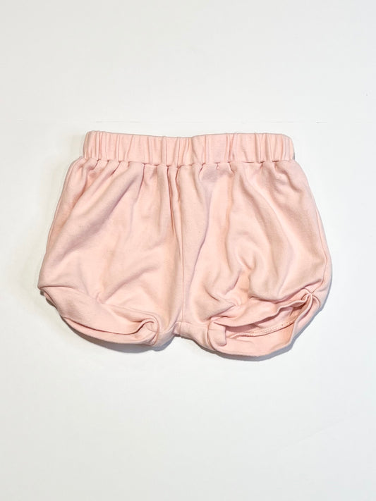 Pink jersey shorties - Size 1