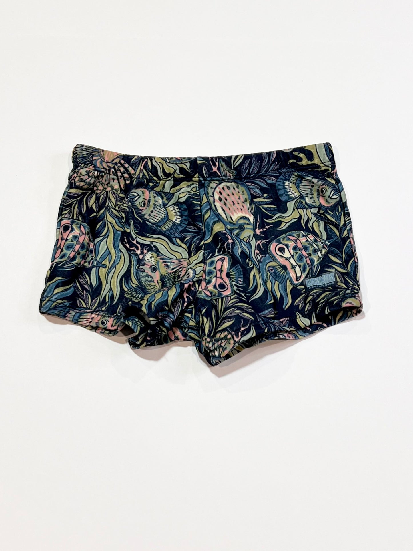 Fishy swim trunks - Size 3-4