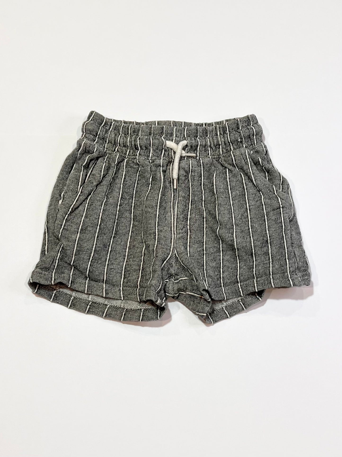 Striped sweat shorts - Size 3