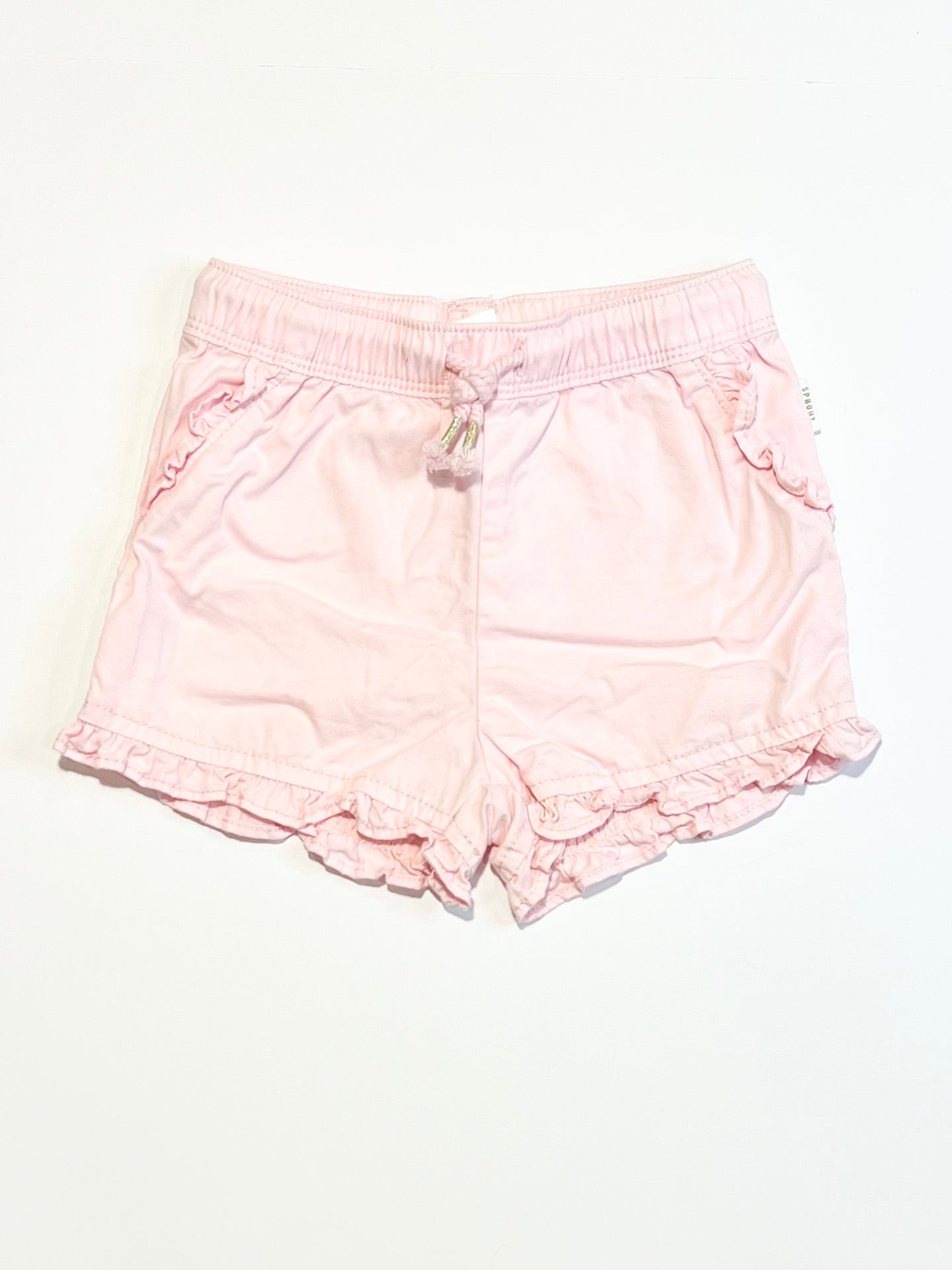Pink ruffle shorts - Size 1