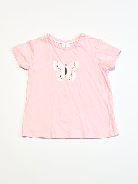 Glitter butterfly tee - Size 1