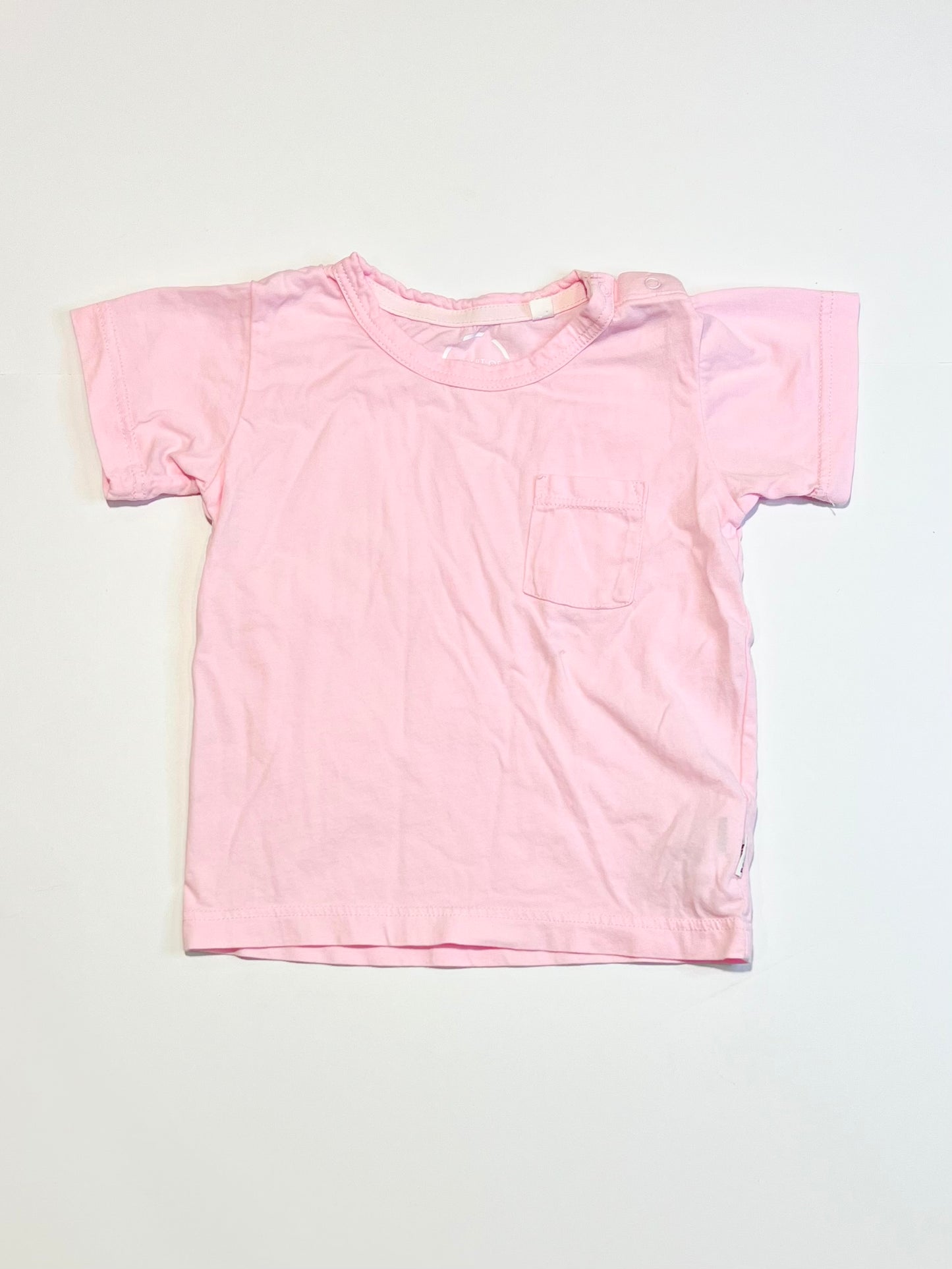 Pink pocket tee - Size 1