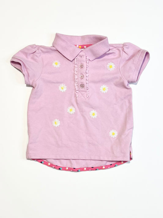 Sequined polo shirt - Size 1