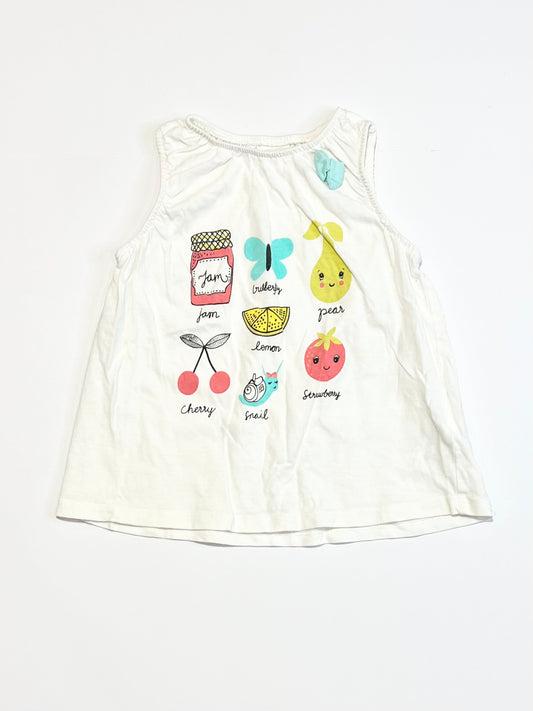 Jersey foods tank - Size 1