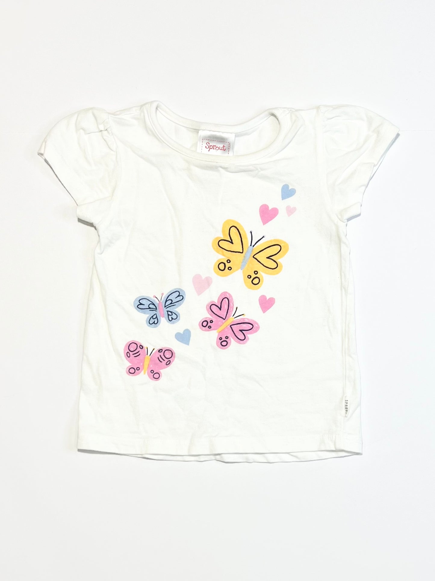 Butterflies tee- Size 1