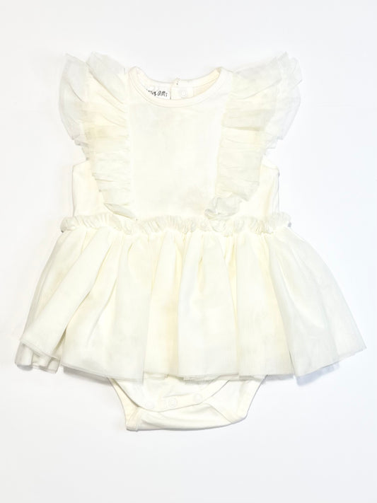 White tutu bodysuit - Size 1