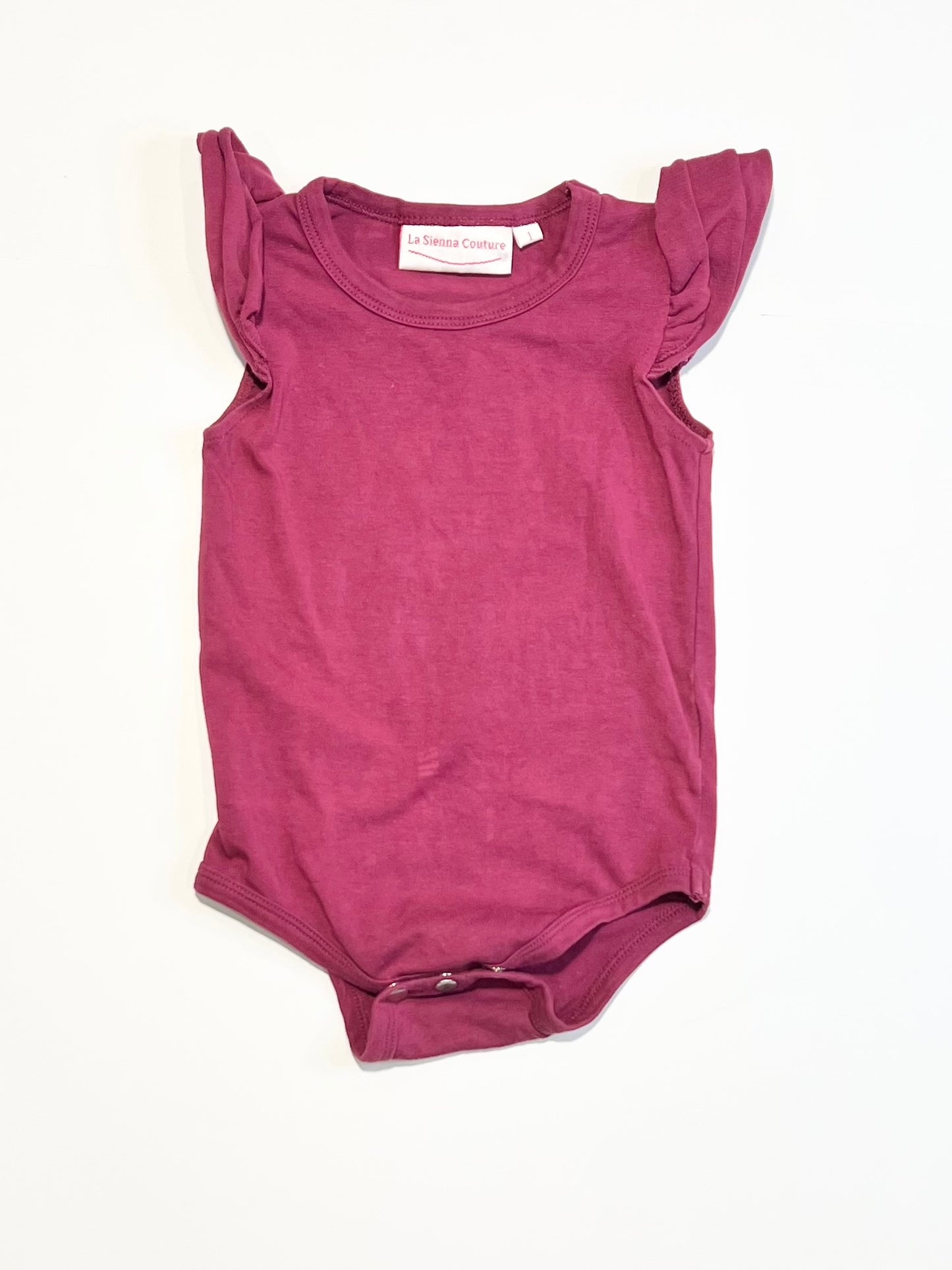 Flutter sleeve bodysuit - Size 1