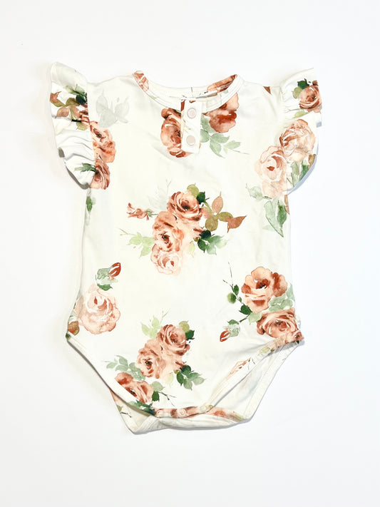 Floral bodysuit - Size 1