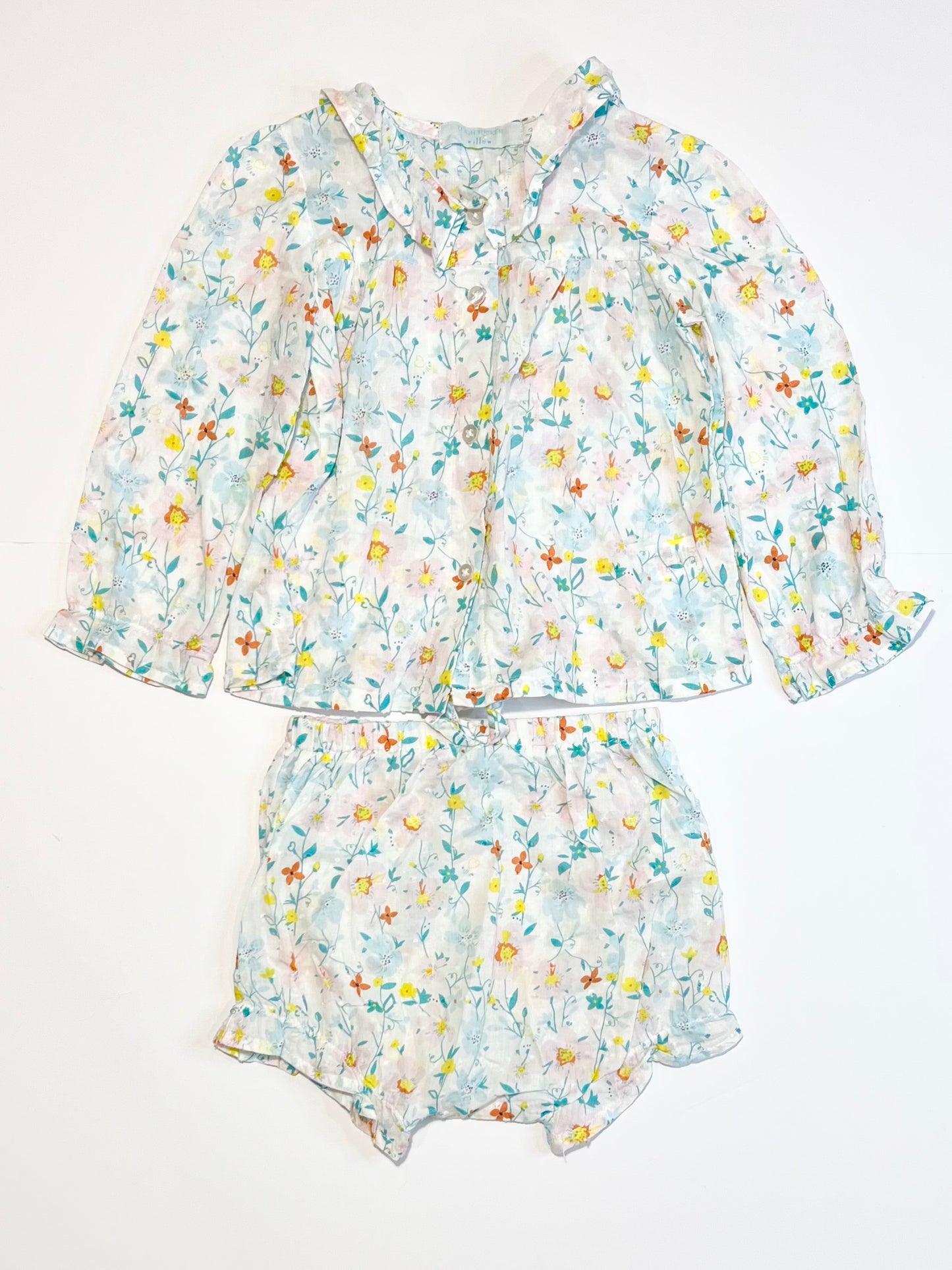 Floral cotton set - Size 1