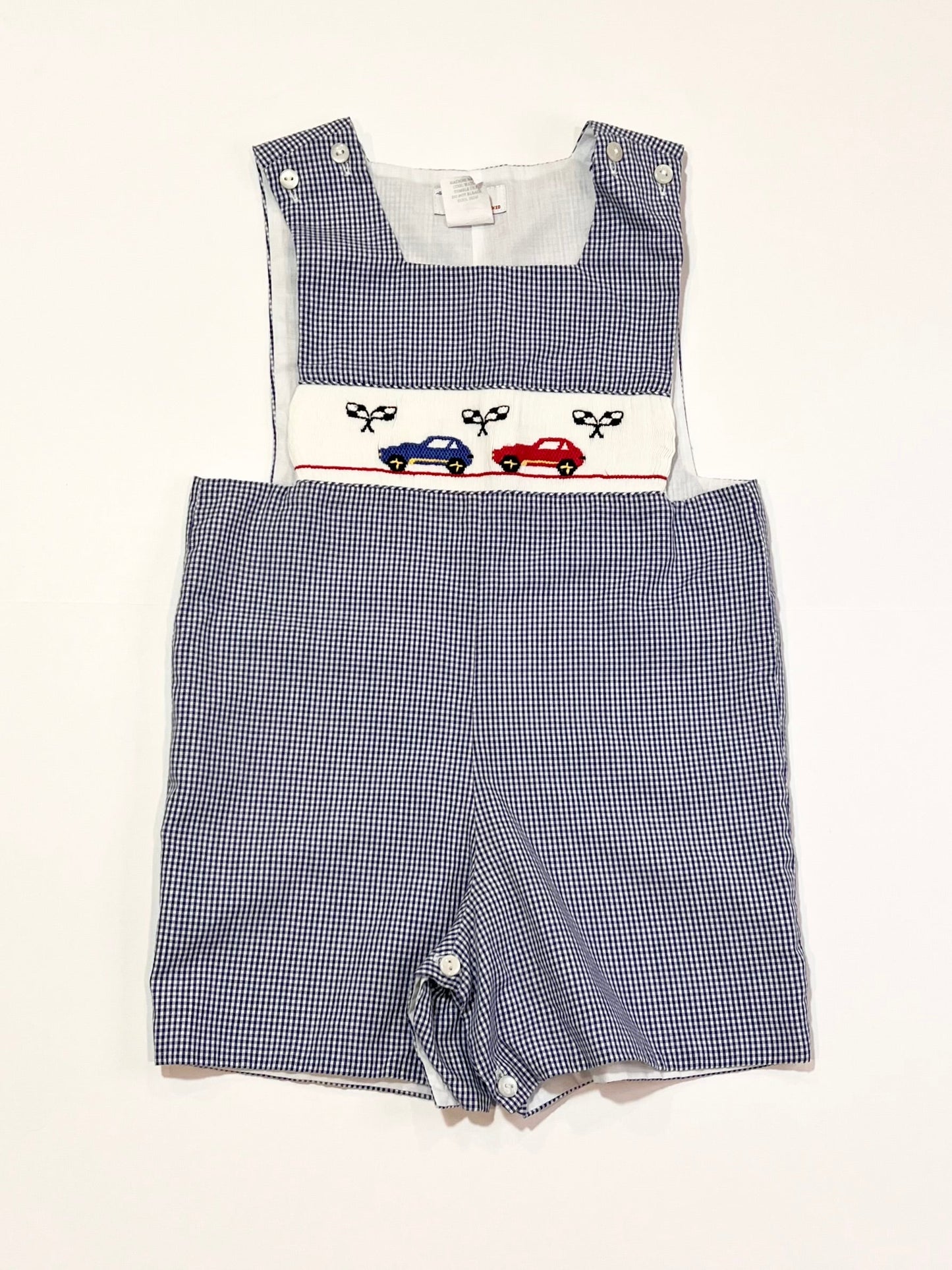 Hand smocked romper - Size 3