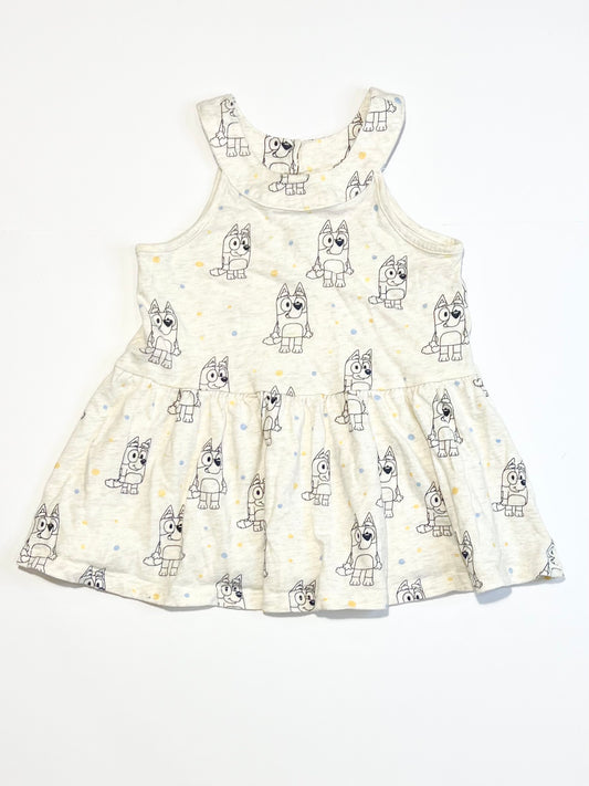 Bluey jersey dress - Size 1