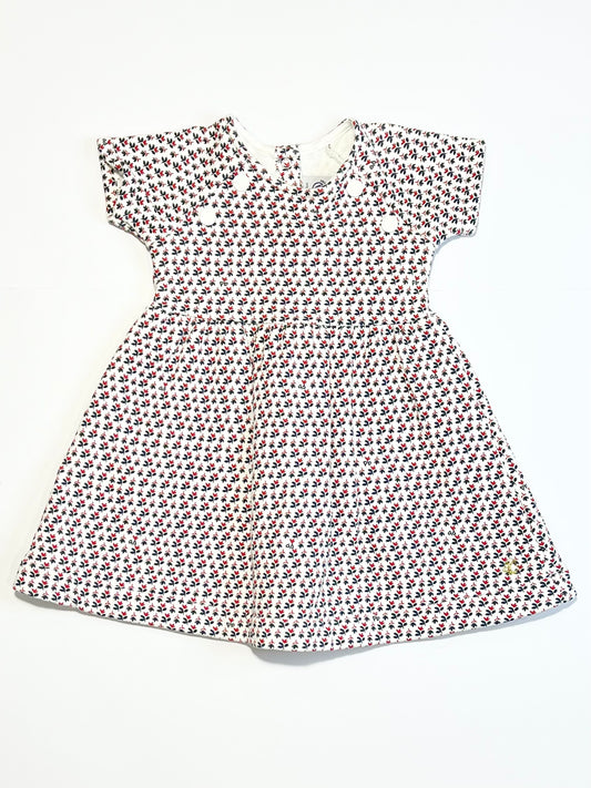 Floral terry dress - Size 1