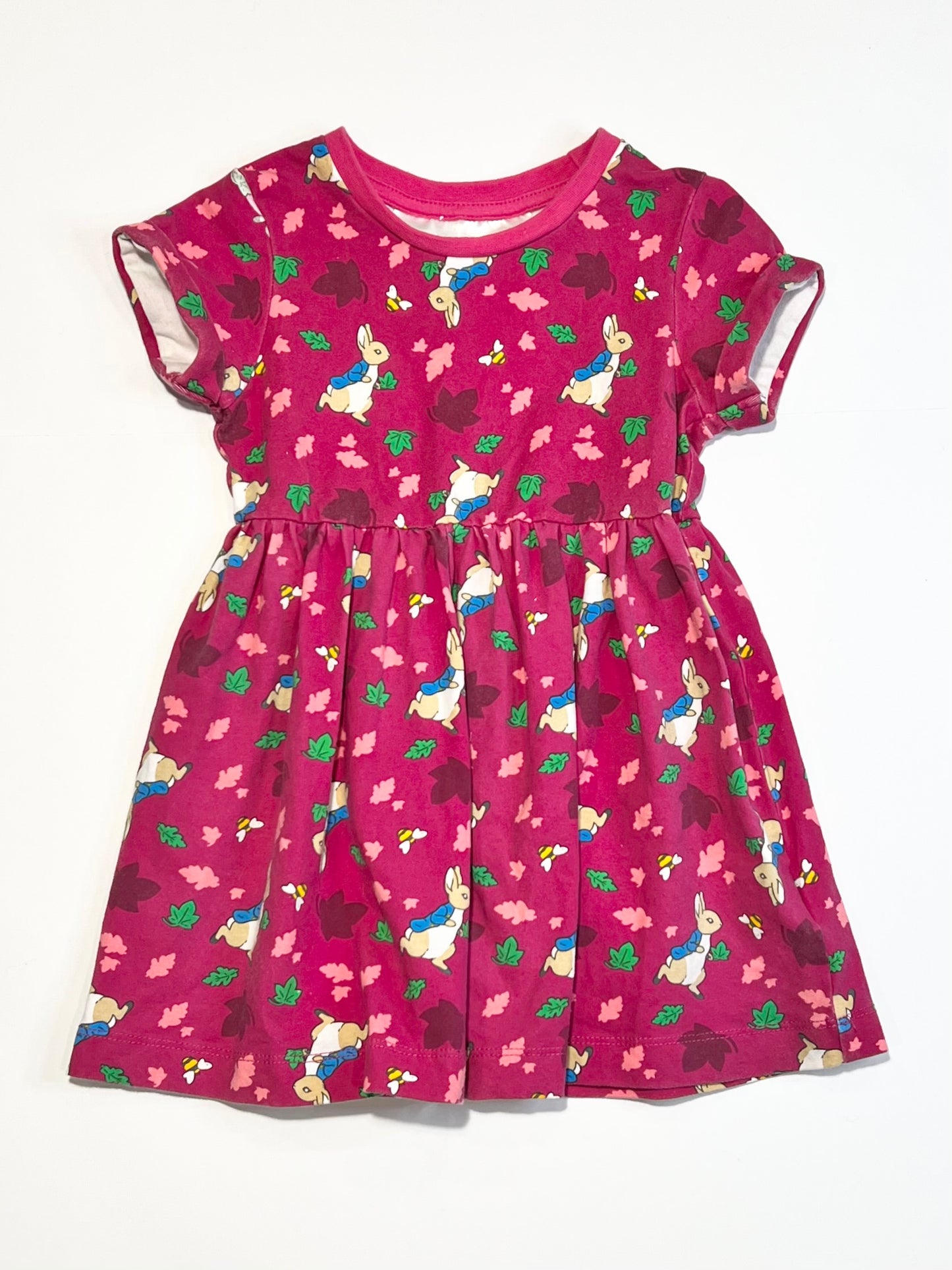 Jersey Peter Rabbit dress - Size 1-2