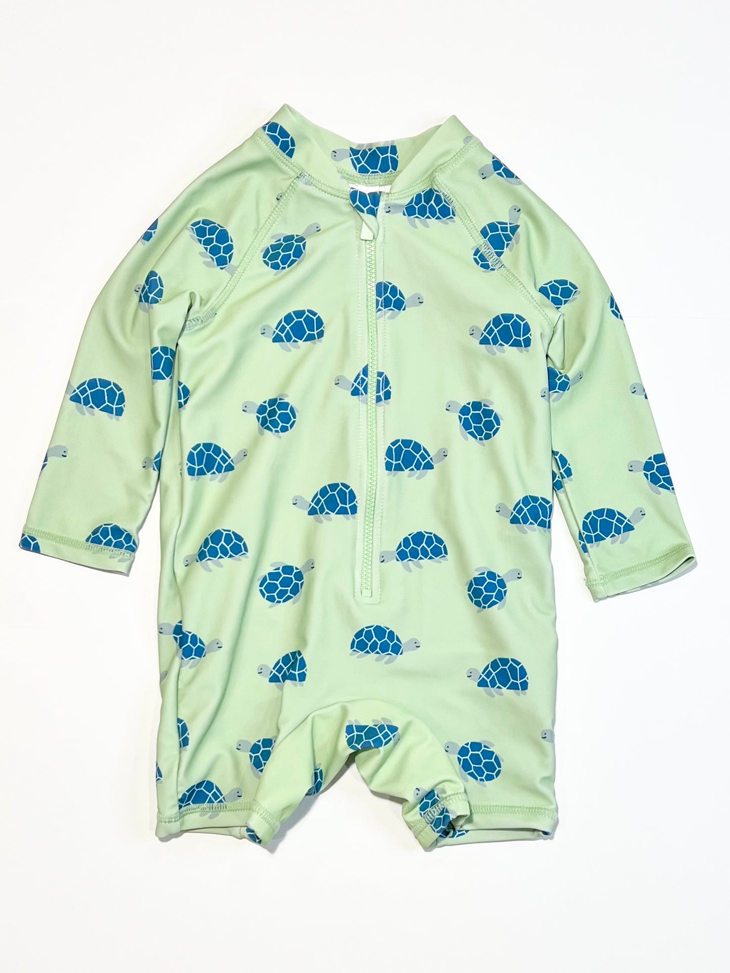 Green turtles swimsuit - Size 0