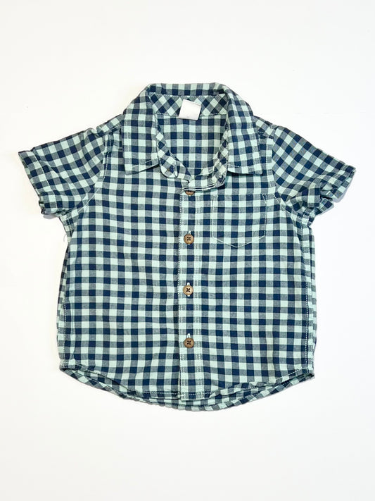 Gingham shirt - Size 0
