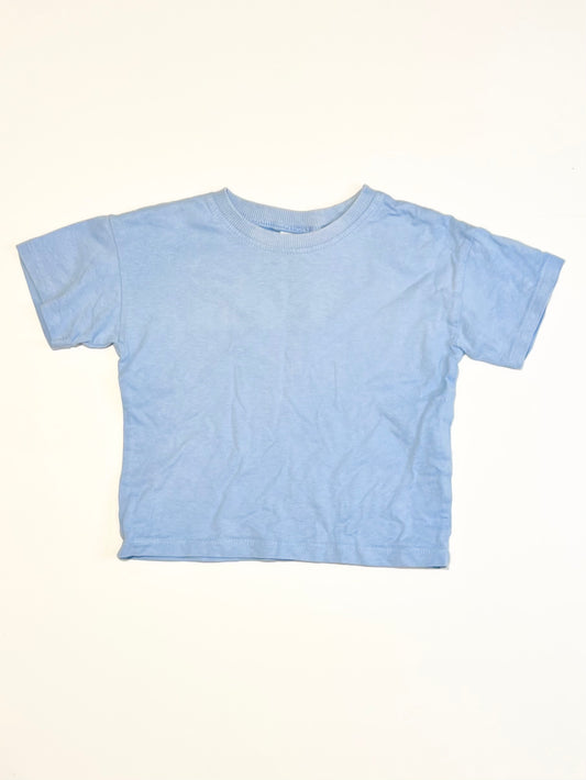 Blue oversized tee - Size 9-12 months