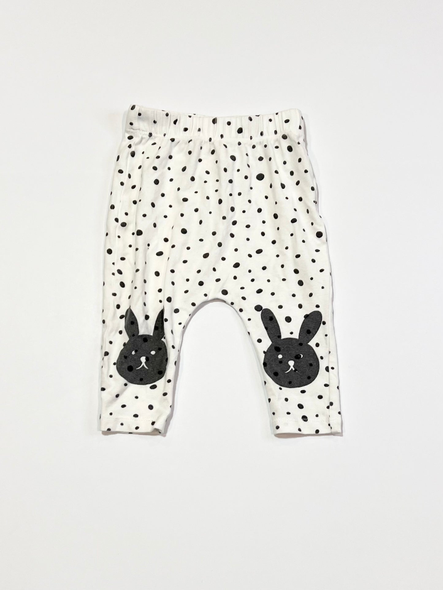 Spotty bunny leggings - Size 000