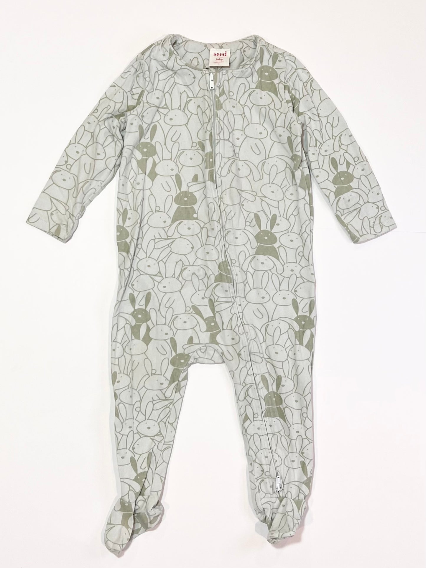 Bunny zip onesie - Size 0