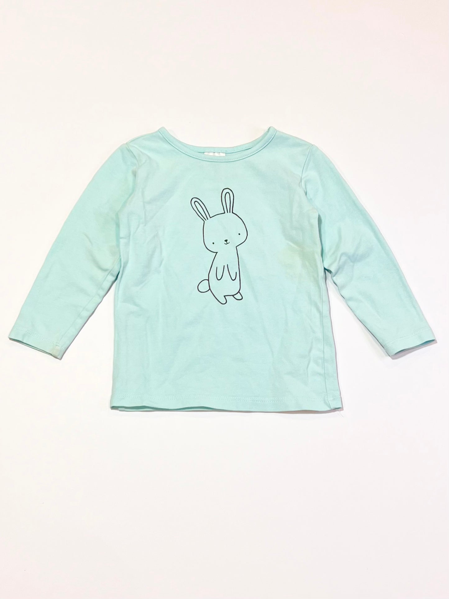 Blue bunny top - Size 1