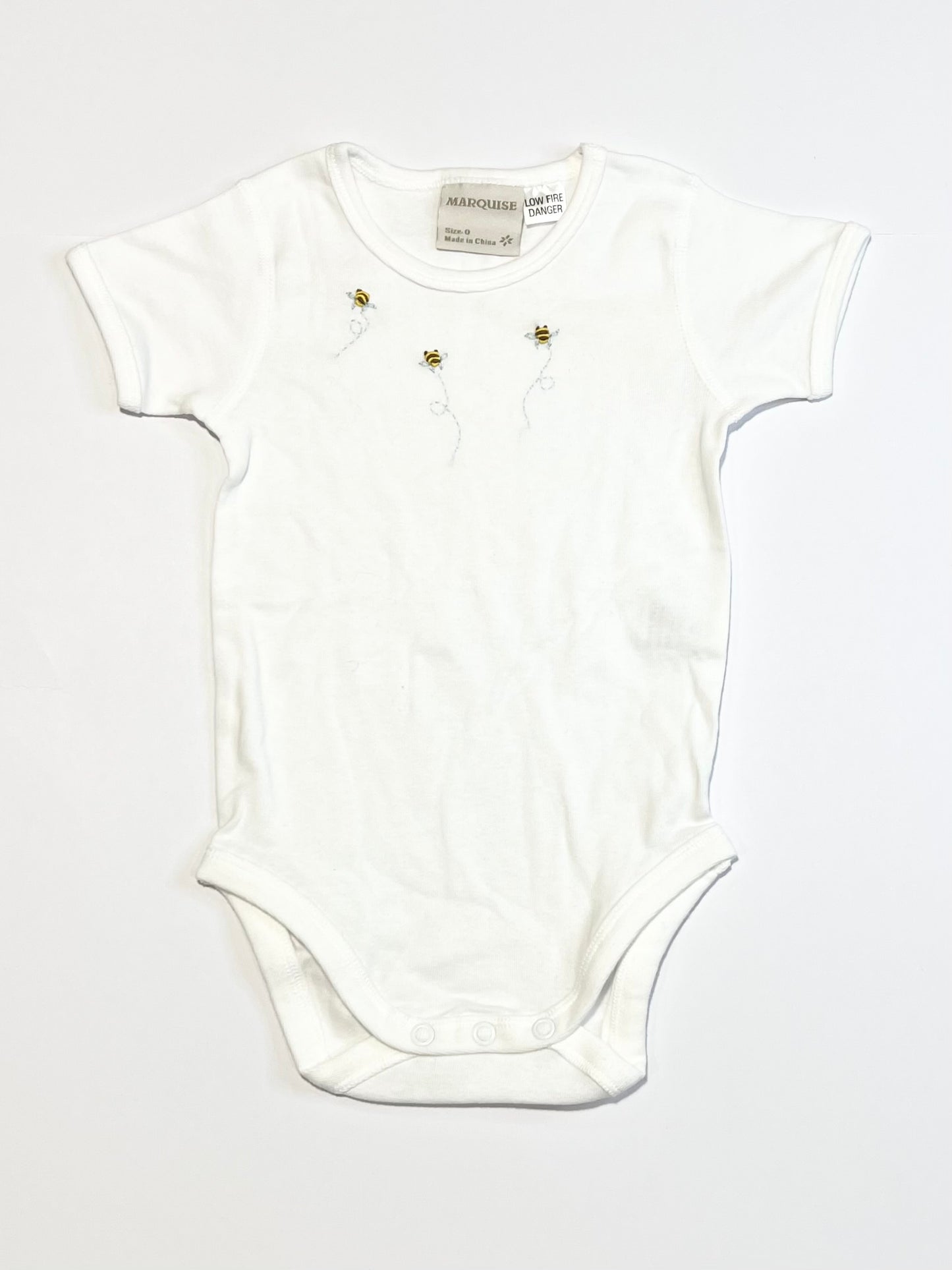 Buzzy bee bodysuit - Size 0