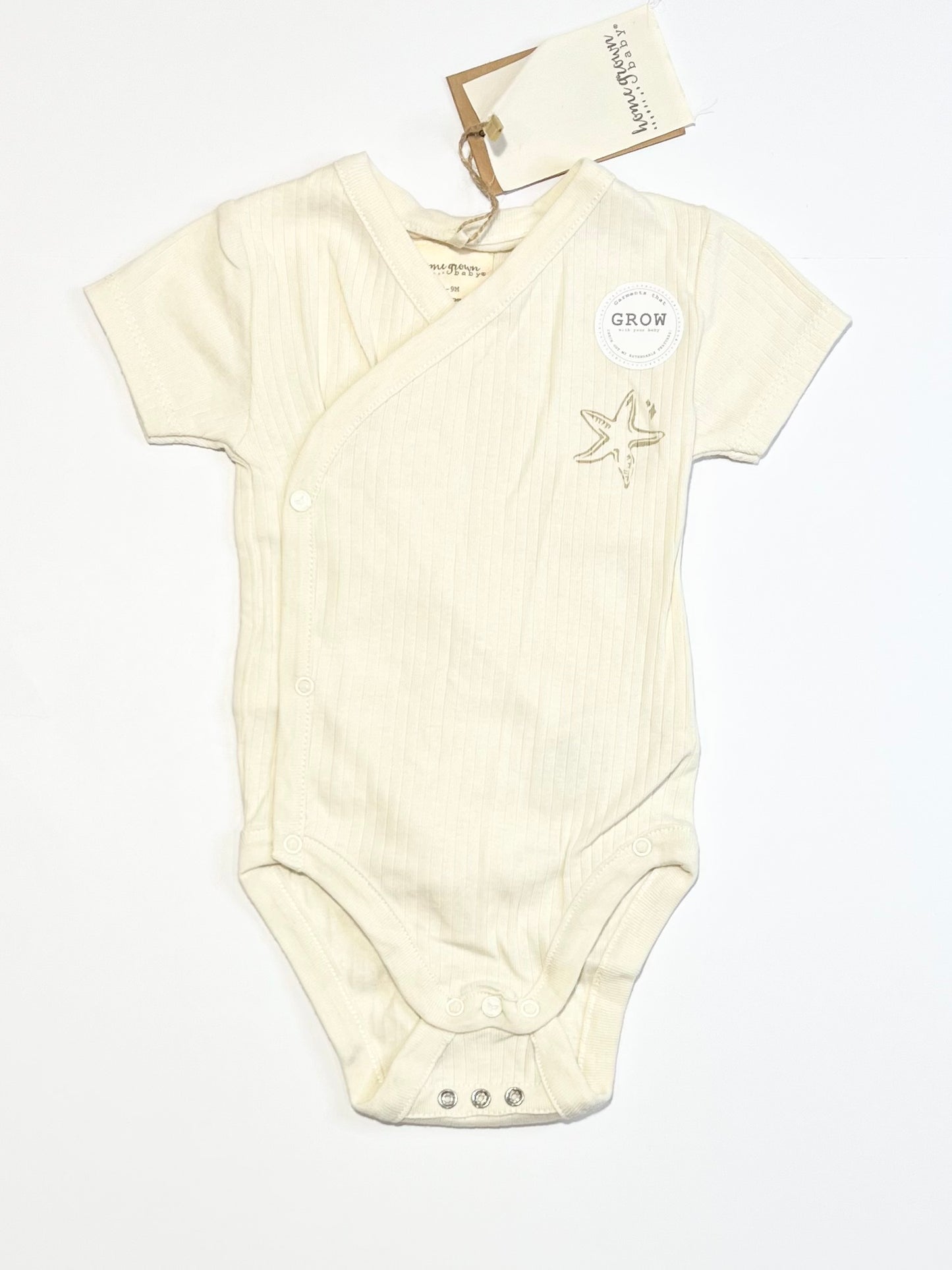 Ribbed bodysuit brand new - Size 6-9 months