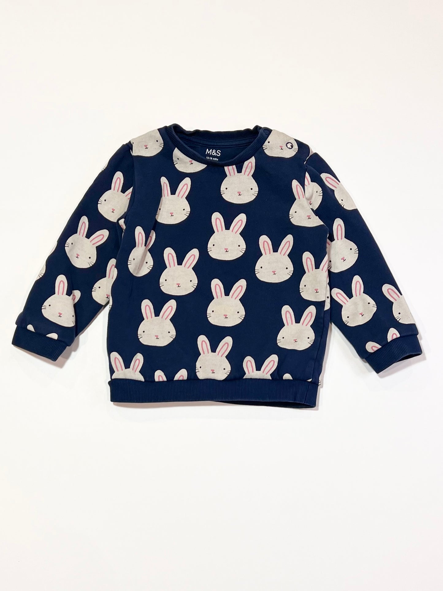 Blue bunny sweater - Size 1