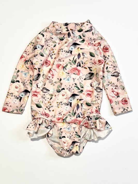 Floral one-piece - Size 0