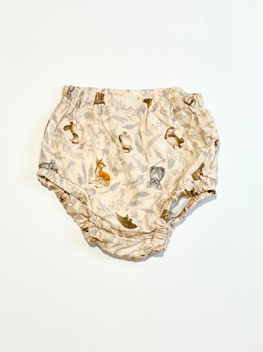 Aussie animals nappy cover - Size 0