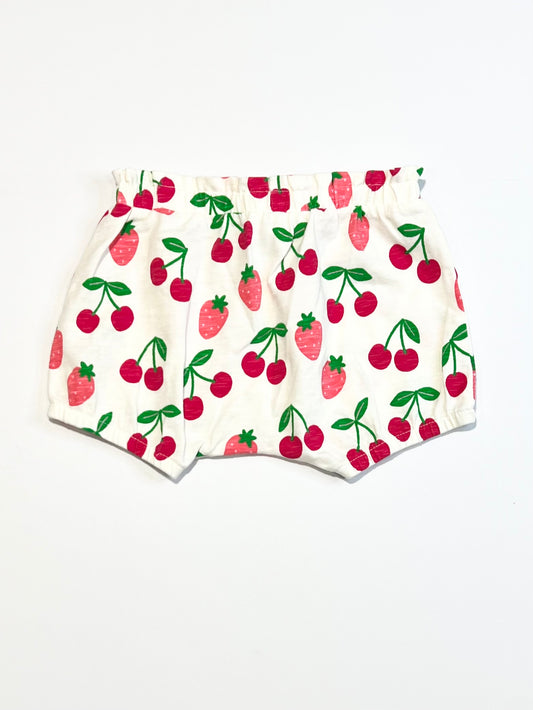 Fruity jersey shorts - Size 0
