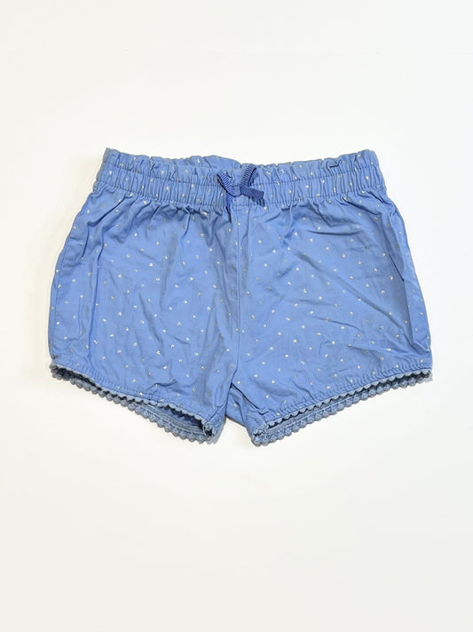 Spotty glitter shorts - Size 0