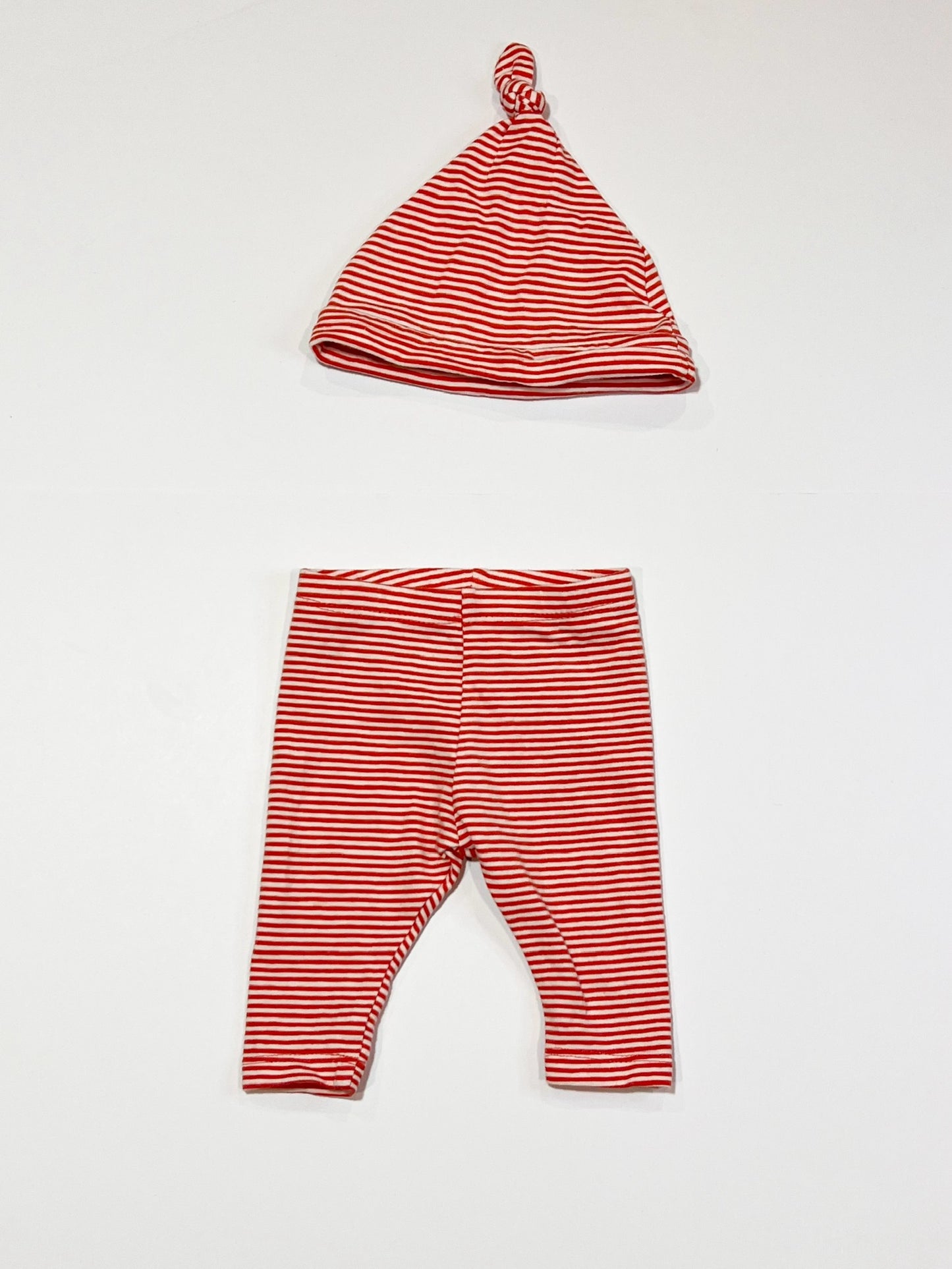 Striped leggings with beanie - Size 0000