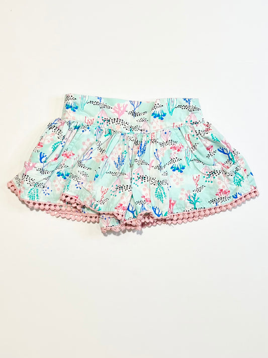 Coral skorts - Size 1