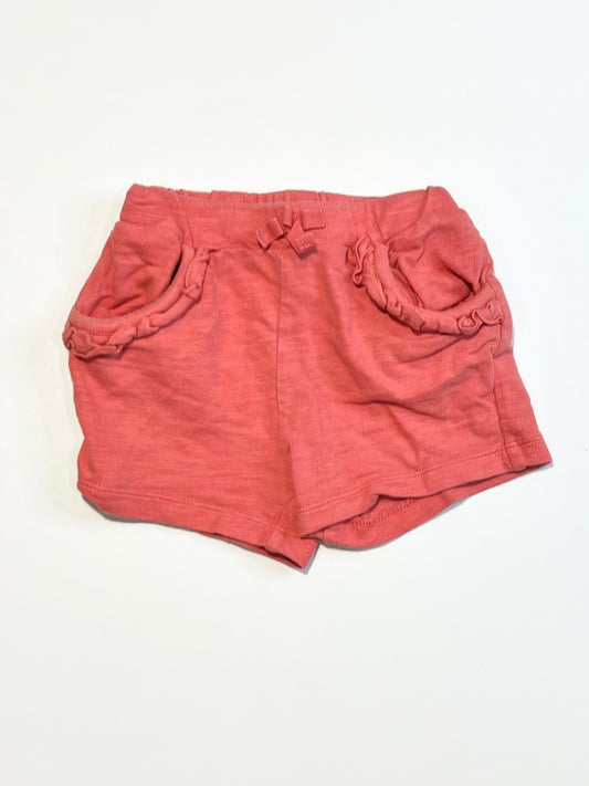 Ruffle sweat shorts - Size 0