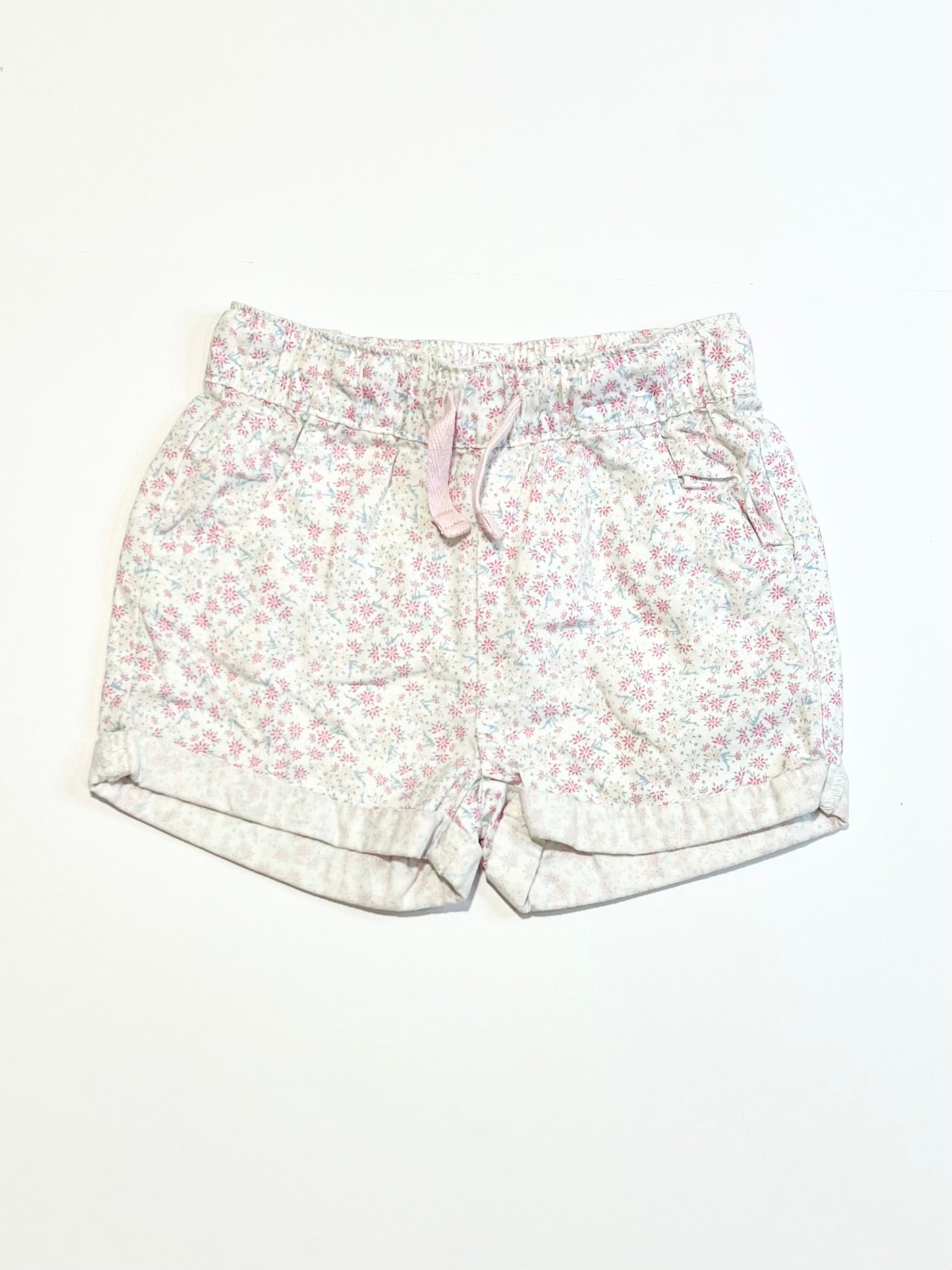 Floral shorts - Size 0