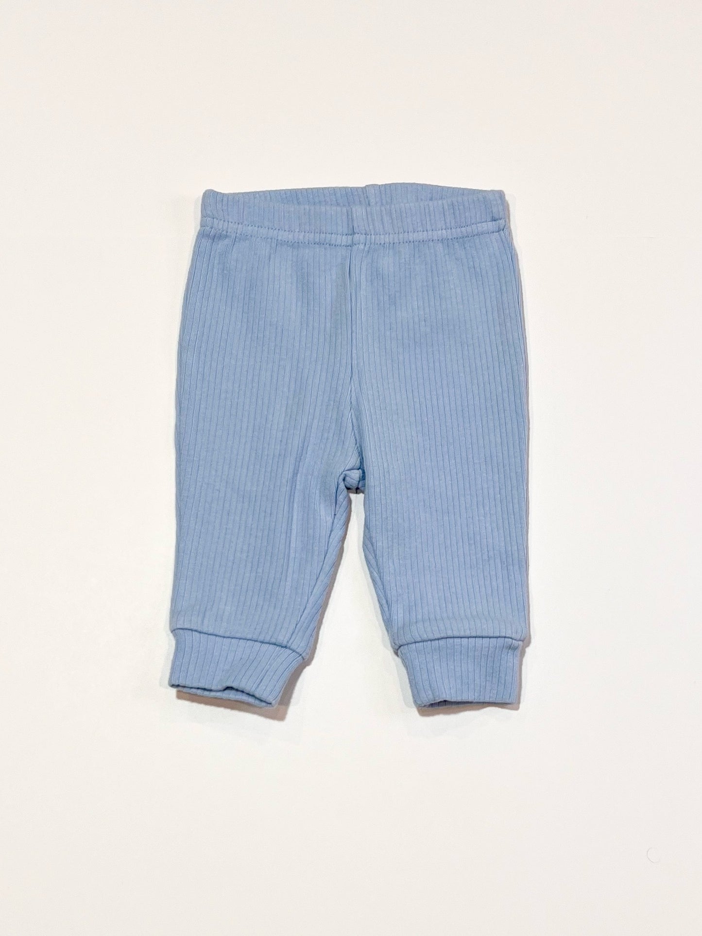 Blue ribbed pants - Size 0000