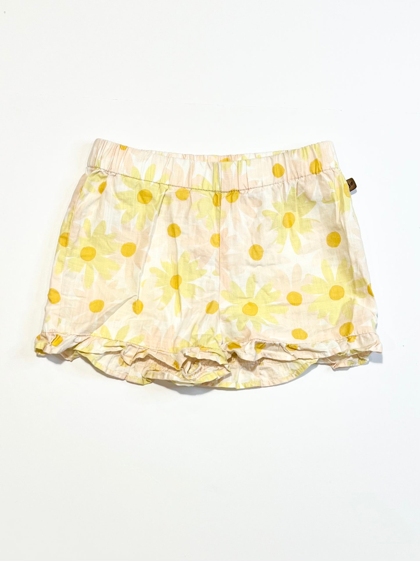 Floral ruffle shorts - Size 0