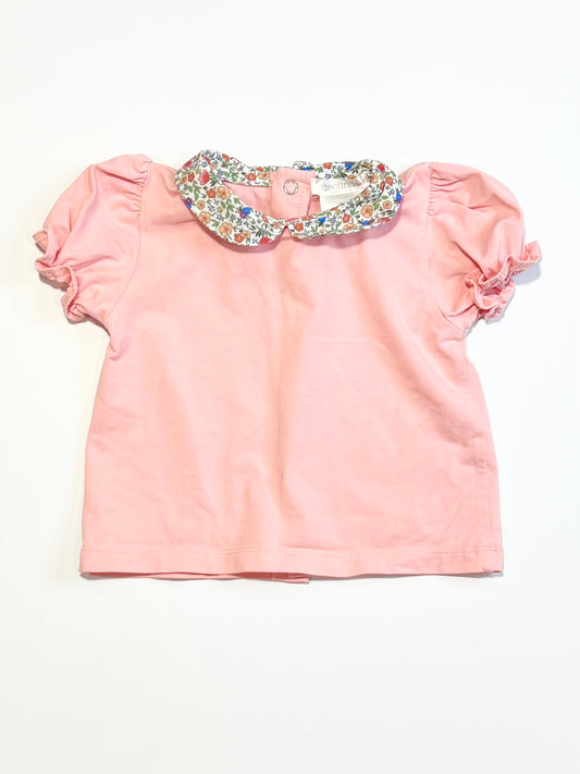 Collared jersey tee - Size 6-9 months
