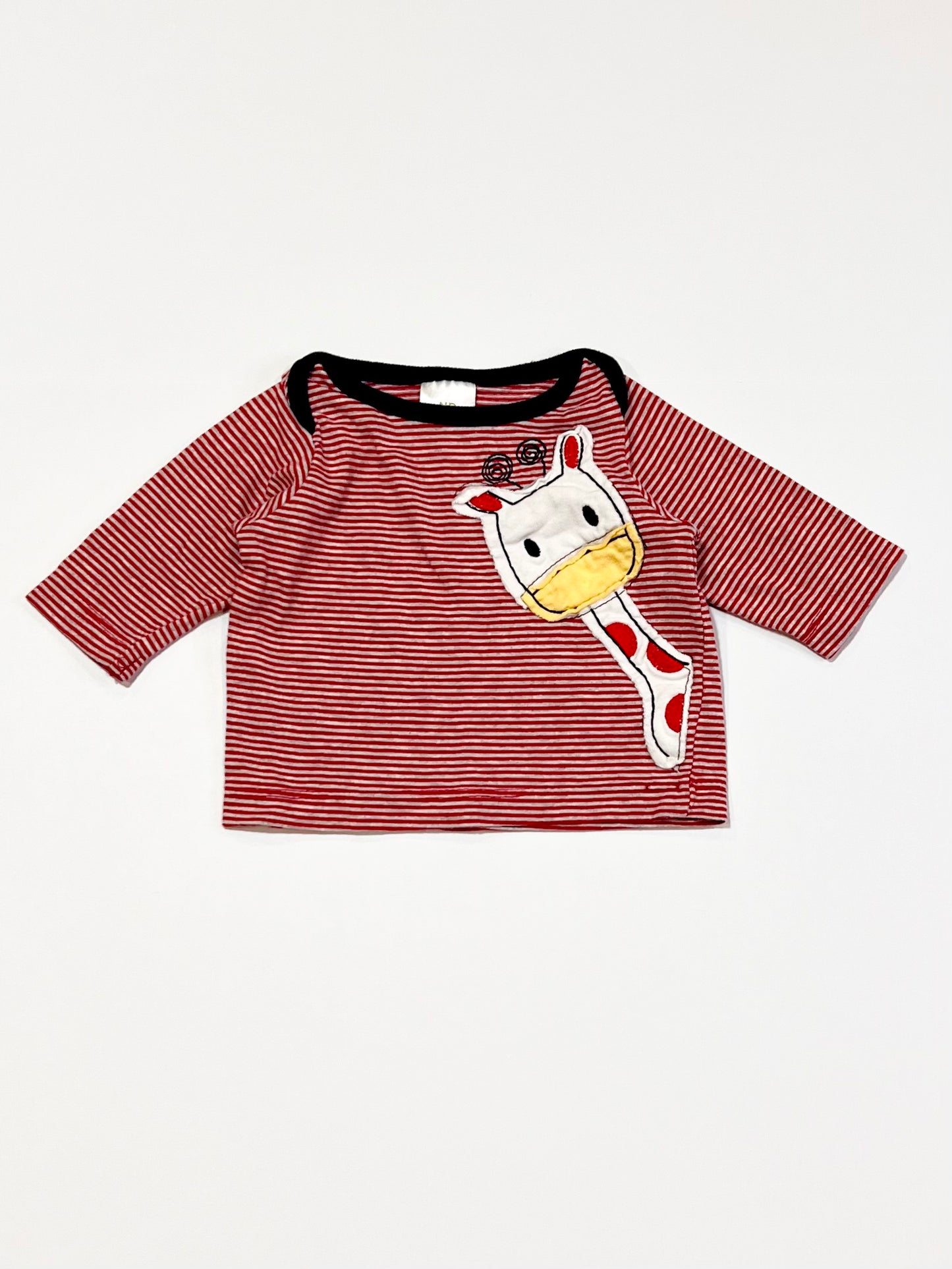 Striped giraffe top - Size 0000