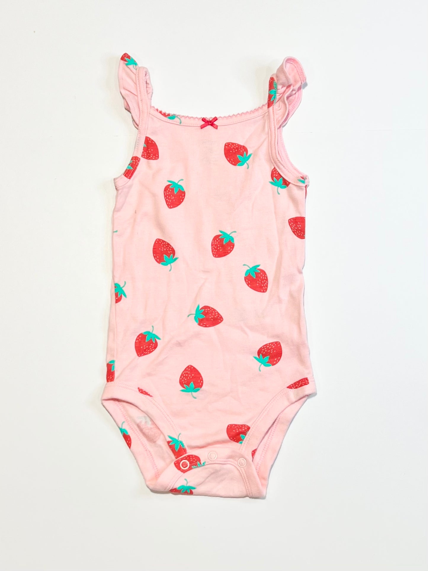 Strawberries bodysuit - Size 6-9 months
